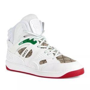 Brand  new with box women's size 40 Gucc High Top Basket Sneakers us  size 10